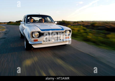 1975 Ford Escort RS2000. Artiste : Inconnu. Banque D'Images