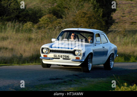 1975 Ford Escort RS2000. Artiste : Inconnu. Banque D'Images