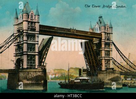 'Le Tower Bridge', 1915, (c1900-1930). Artiste : Inconnu. Banque D'Images