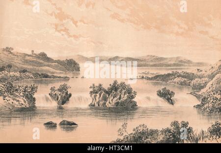 'Le lac Victoria Nyanza', c1880. Artiste : Inconnu. Banque D'Images