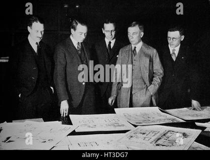 Jury de la Lehigh Portland Cement Accueil Concours, 1926. Artiste : Inconnu. Banque D'Images