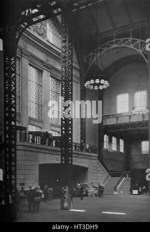 Hall de l'enseignement secondaire, Chicago Union Station, Illinois, 1926. Artiste : Inconnu. Banque D'Images