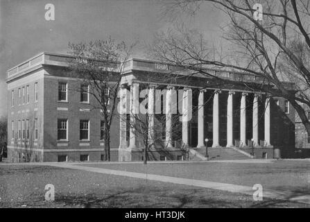 Bâtiment d'administration, George Peabody College pour les enseignants, Nashville, Tennessee, 1926. Artiste : Inconnu. Banque D'Images