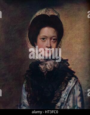 'Portrait de Mlle Singleton', c1769, (1910). Artiste : Thomas Gainsborough. Banque D'Images