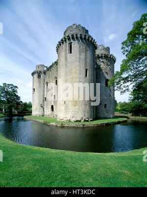 Nunney Castle, c1990-2010. Artiste : Inconnu. Banque D'Images