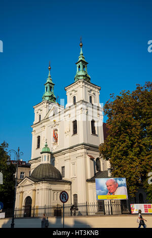 L'église paroissiale de St Florian à Cracovie Pologne Banque D'Images