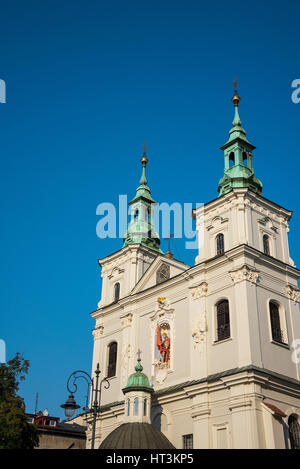 L'église paroissiale de St Florian à Cracovie Pologne Banque D'Images