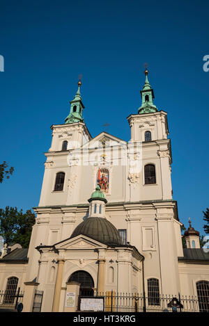 L'église paroissiale de St Florian à Cracovie Pologne Banque D'Images