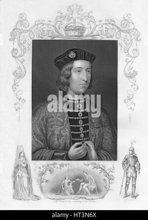 'Edward IV", 1859. Artiste : George Vertue. Banque D'Images