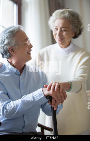 Happy senior couple Banque D'Images