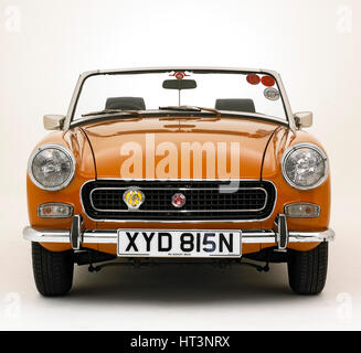 1975 MG Midget : Artiste inconnu. Banque D'Images