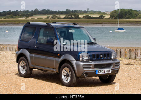 2009 Suzuki Jimny SZ4 Artiste : Inconnu. Banque D'Images