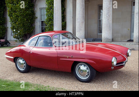 1960 Alfa Romeo Giulietta Sprint Zagato : Artiste inconnu. Banque D'Images