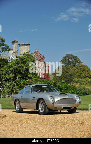 1961 Aston Martin DB4 GT : Artiste inconnu. Banque D'Images