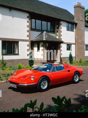 1973 FerrariDino 246 GTS : Artiste inconnu. Banque D'Images