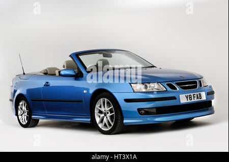 2007 Saab 9-3 Cabriolet : Artiste inconnu. Banque D'Images