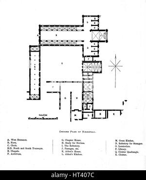 'Plan de masse Kirkstall', 1897. Artiste : Inconnu. Banque D'Images