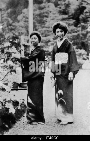 Vous ne pouvez pas comprendre le Japon sans comprendre la femme japonaise', c1900, (1921). Artiste : Julian Leonard Street. Banque D'Images