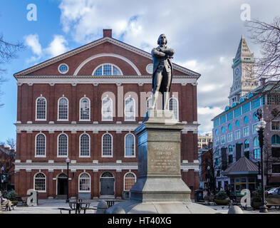 Faneuil Hall, Boston, Massachusetts, USA Banque D'Images