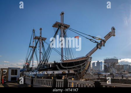 USS Constitution - Boston, Massachusetts, USA Banque D'Images