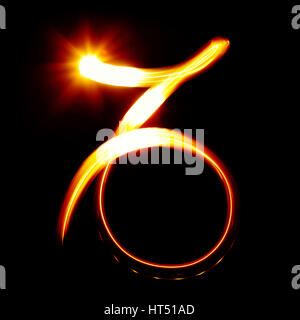 Capricorne. Signes du zodiaque collection Banque D'Images