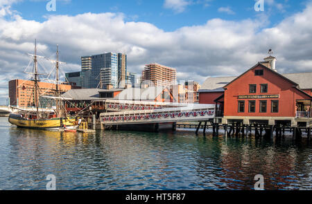 Boston Tea Party Museum - Boston, Massachusetts, USA Banque D'Images