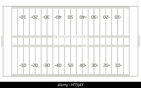 American Football field Illustration de Vecteur