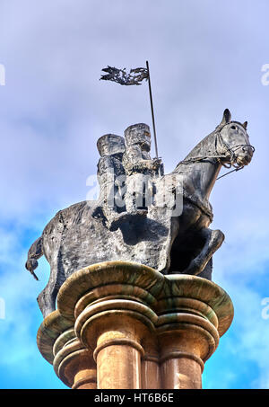 Le Temple est une église à la fin du 12e siècle church à Londres situé entre la rue de la flotte et de la Tamise Banque D'Images