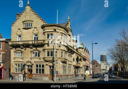 La Philharmonie public house et salles à Liverpool. Banque D'Images