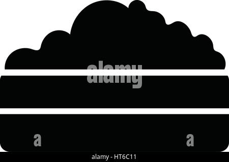 L'icône de compost illustration design Illustration de Vecteur