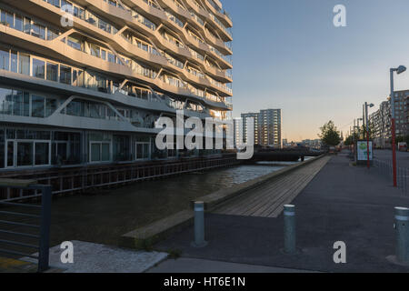 Oe d'Aarhus, Aaarhus est, une nouvelle ville à l'avant port, Århus, Jutland du Nord, Danemark, Scandinavie, Europe, Banque D'Images