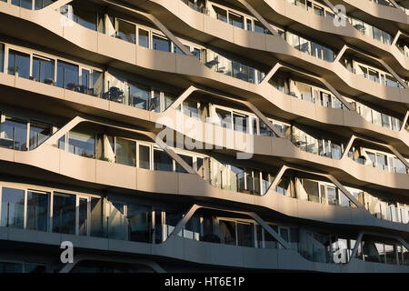 Oe d'Aarhus, Aaarhus est, une nouvelle ville à l'avant port, Århus, Jutland du Nord, Danemark, Scandinavie, Europe, Banque D'Images