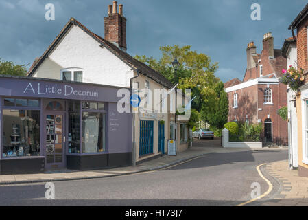 West Street Wimborne Minster Banque D'Images