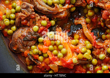 Osso Buco, blanquette de veau Banque D'Images