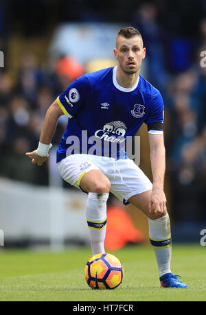 Morgan Schneiderlin de Everton Banque D'Images