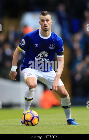 Morgan Schneiderlin de Everton Banque D'Images