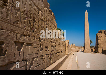 Temple de Karnak, Louxor, Egypte Banque D'Images