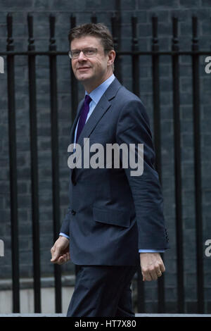 Londres, Royaume-Uni. Mar 8, 2017. Secrétaire d'État pour les affaires, l'énergie et de stratégie industrielle, Greg Clark Crédit : Vickie Flores/Alamy Live News Banque D'Images