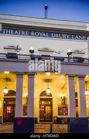 L'Angleterre, Londres, le West End, Theatre Royal Drury Lane Banque D'Images