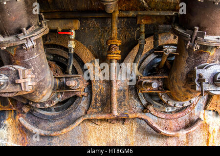 Henrichshütte, ancienne aciérie, industrial museum, du haut fourneau, Hattingen, Allemagne, Banque D'Images