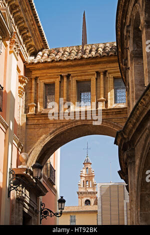 Allée couverte posée à Valence, Espagne Banque D'Images