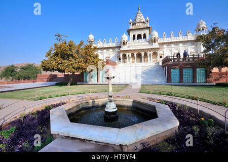 Le Jaswant Thada cénotaphe à Jodhpur, Inde Banque D'Images