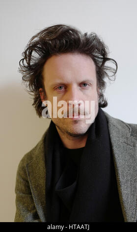 Berlin, Allemagne. Feb 8, 2017. Père musicien John Misty, photographié à Berlin, Allemagne, 8 février 2017. Photo : Jörg Carstensen/dpa/Alamy Live News Banque D'Images