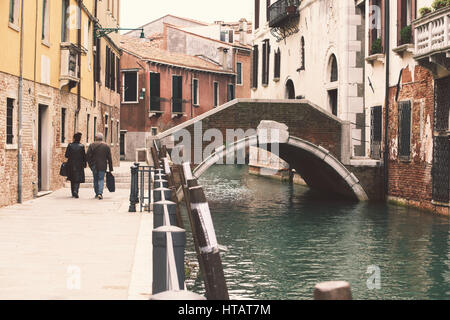 Street à Venise Banque D'Images