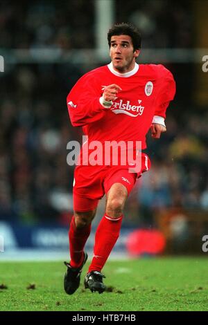 KARL HEINZ RIEDLE LIVERPOOL FC 03 Janvier 1999 Banque D'Images