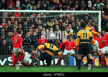 MARTIN KEOWN ARSENAL FC 16 Janvier 1999 Banque D'Images