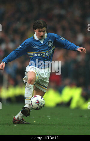 JOHN OSTER Everton FC 15 février 1999 Banque D'Images