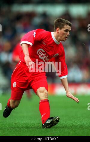 MICHAEL OWEN LIVERPOOL FC 13 mars 1999 Banque D'Images