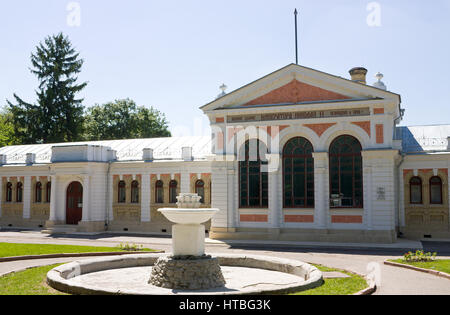 Bain de boue thérapeutique, plaisir resort dans Eccentuki,ville,Caucase du Nord de la Russie. Banque D'Images