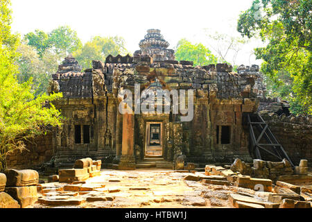 Ta Som temple, Angkor, Cambodge Banque D'Images